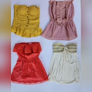 Tube Tops or Strapless Top ‼️All 4 for $30‼️